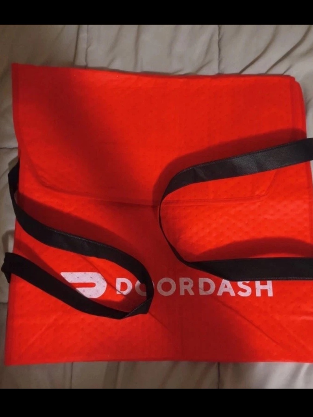 Doordash Large Insulated Pizza Delivery Bag For Top Dashers 19x19x5" NEW